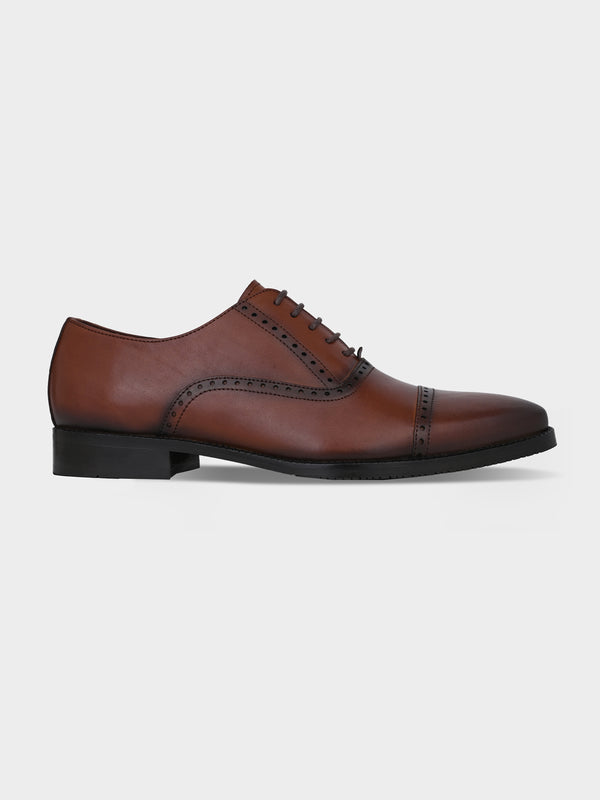 The Regent Oxford — Dark Tan