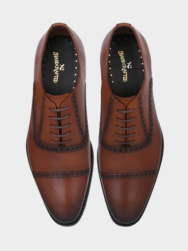 The Regent Oxford — Dark Tan