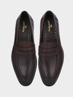 The Graceful Executive Penny Moccasin (Corporate Brown)