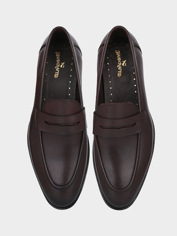 The Graceful Executive Penny Moccasin (Corporate Brown)
