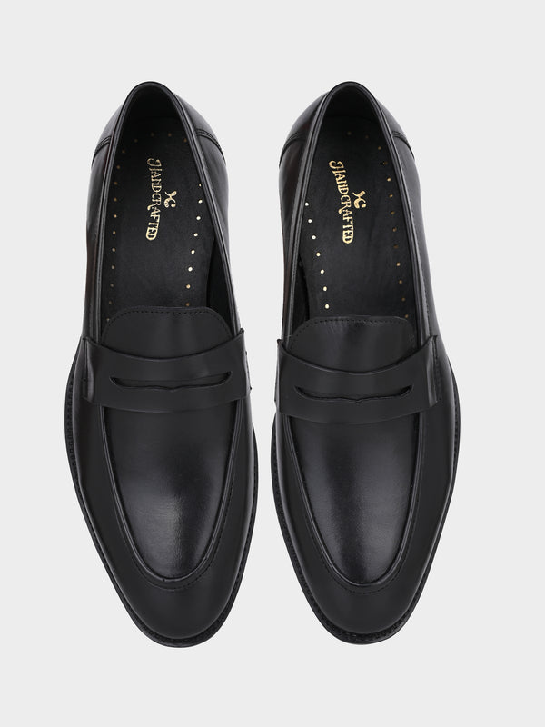 The Graceful Executive Penny Moccasin (Corporate Noir)