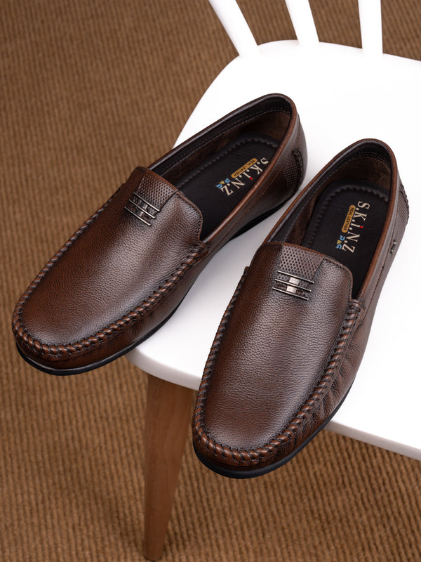 Executive Wide-Fit "Skinz" Loafer - Pine