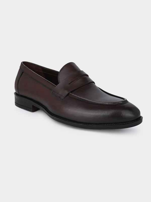 The Graceful Executive Penny Moccasin (Corporate Brown)