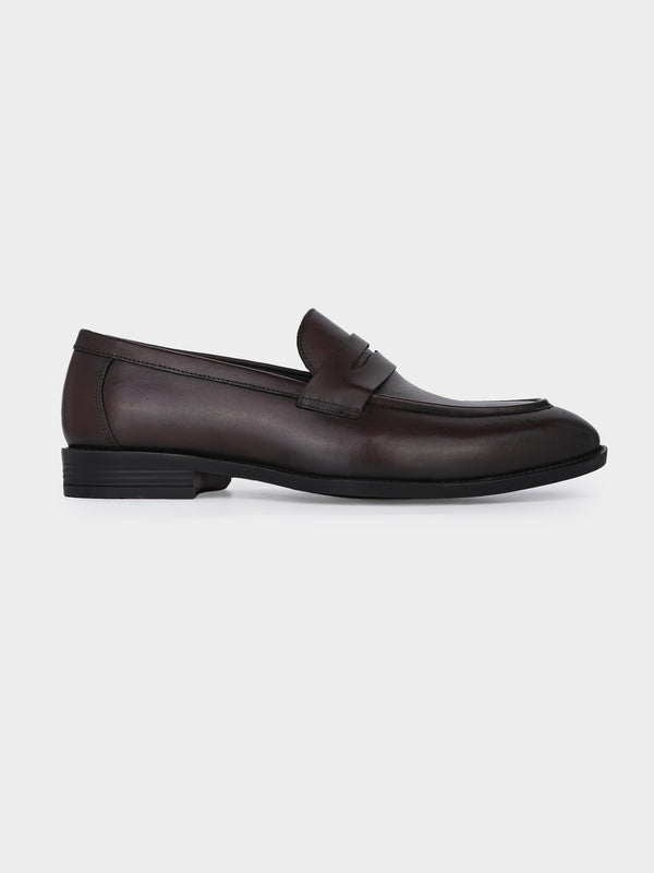 The Graceful Executive Penny Moccasin (Corporate Brown)