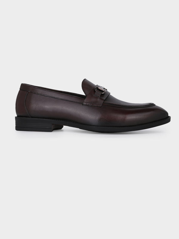 The Executive Moccasin Loafer (Corporate Brown)