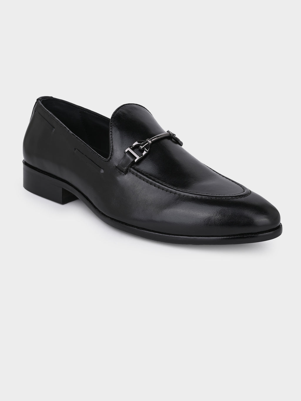 The Blanco Onyx Black Trendy Penny Moccasins | Executive Black