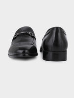 The Blanco Onyx Black Trendy Penny Moccasins | Executive Black