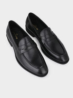 The Graceful Executive Penny Moccasin (Corporate Noir)