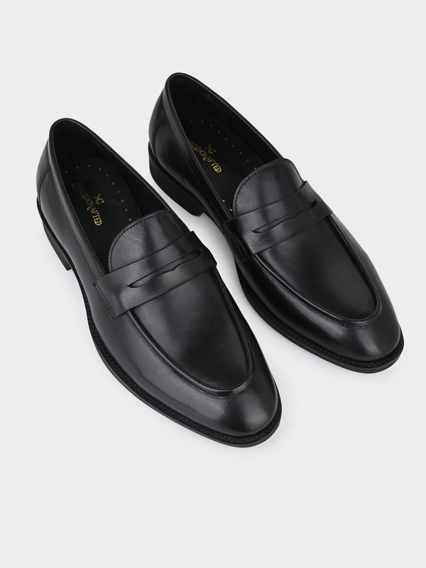 The Graceful Executive Penny Moccasin (Corporate Noir)