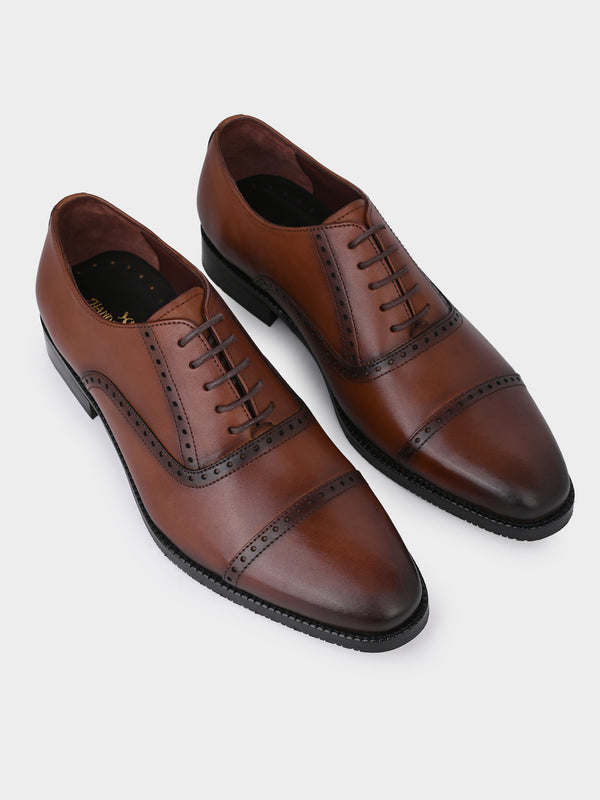 The Regent Oxford — Dark Tan
