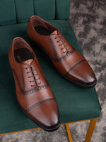 The Regent Oxford — Dark Tan
