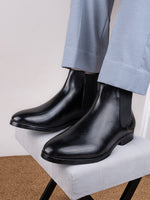 Blanco Black Chelsea Handmade Boots