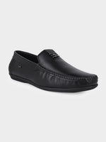 Executive Wide-Fit "Skinz" Loafer - Black
