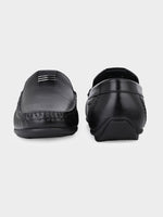 Executive Wide-Fit "Skinz" Loafer - Black