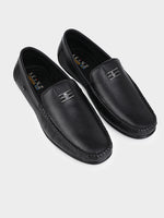 Executive Wide-Fit "Skinz" Loafer - Black