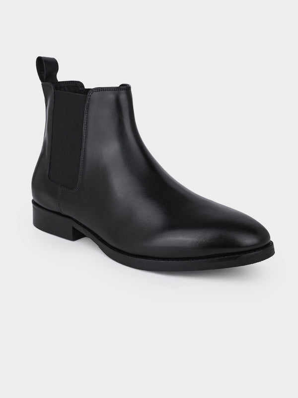 Blanco Black Chelsea Handmade Boots