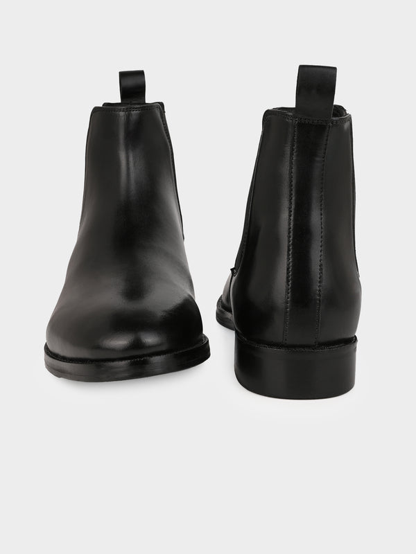 Blanco Black Chelsea Handmade Boots