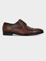 Italian Leather Embossed Brogue