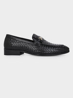 Hand-Woven Crust Leather Bit Loafer (Old Money Edition)