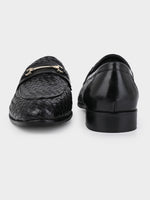 Hand-Woven Crust Leather Bit Loafer (Old Money Edition)