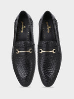 Hand-Woven Crust Leather Bit Loafer (Old Money Edition)