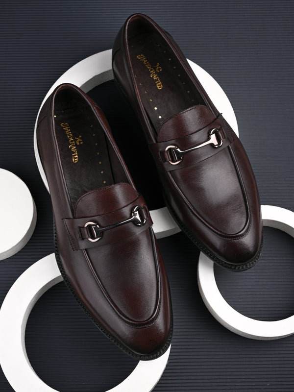 The Executive Moccasin Loafer (Corporate Brown)