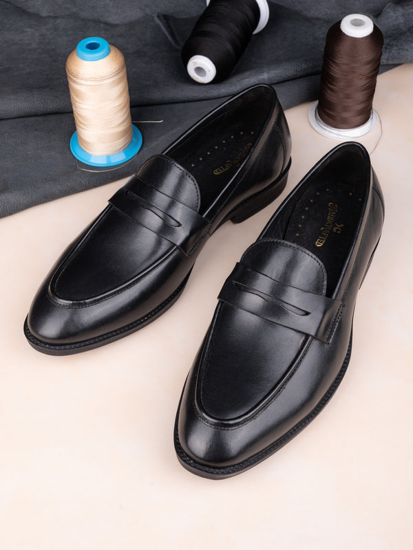 The Graceful Executive Penny Moccasin (Corporate Noir)