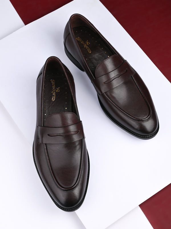 The Graceful Executive Penny Moccasin (Corporate Brown)